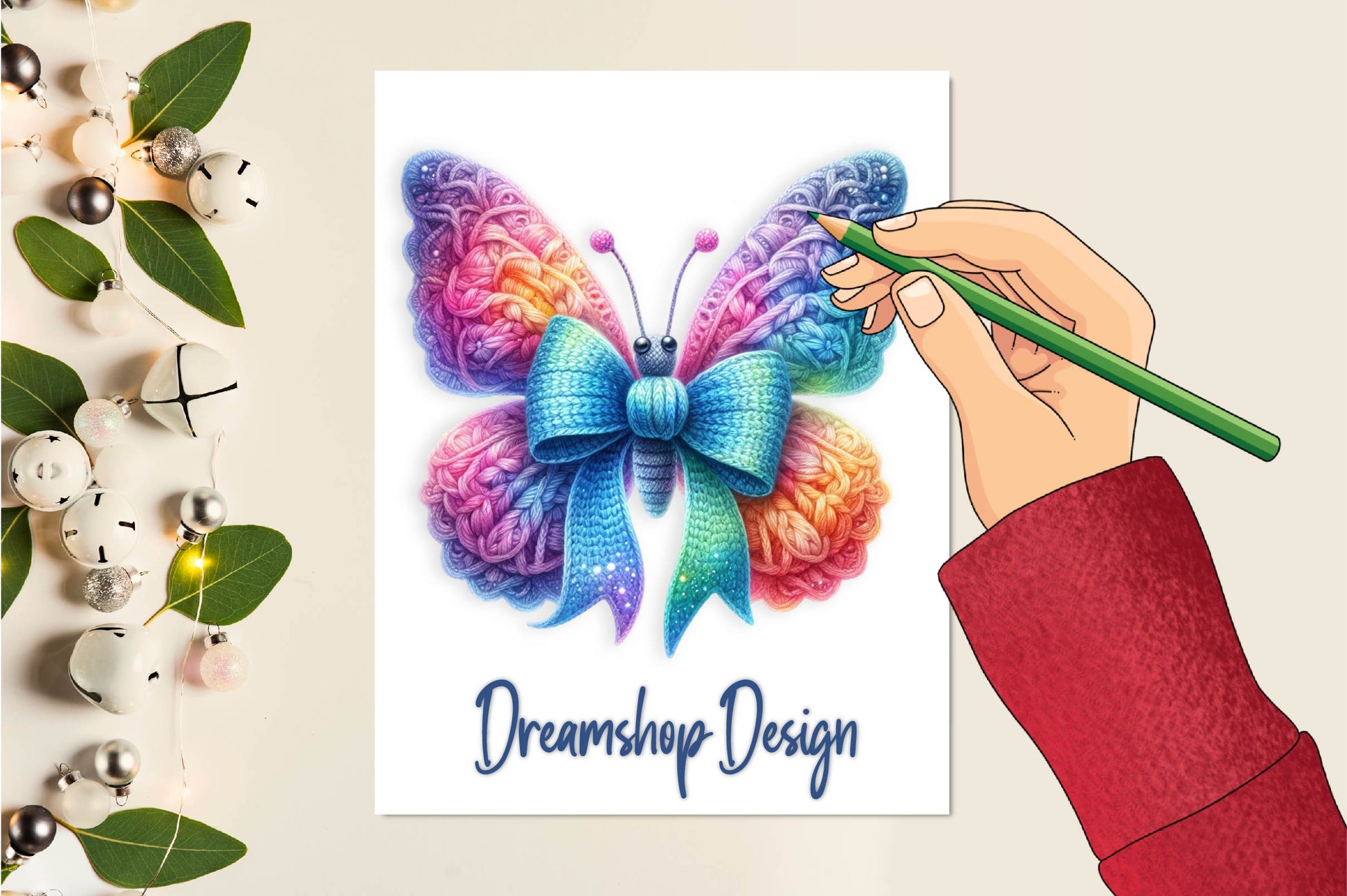Crochet Butterfly Clipart Bundle 2 - CraftNest - Digital Crafting and Art