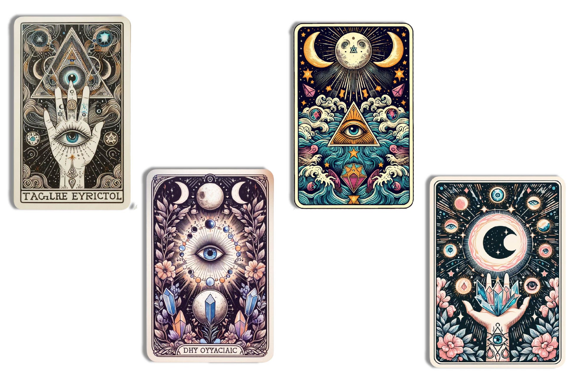 Magic And Celestial Tarot Card Clipart Bundle - CraftNest - Digital Crafting and Art