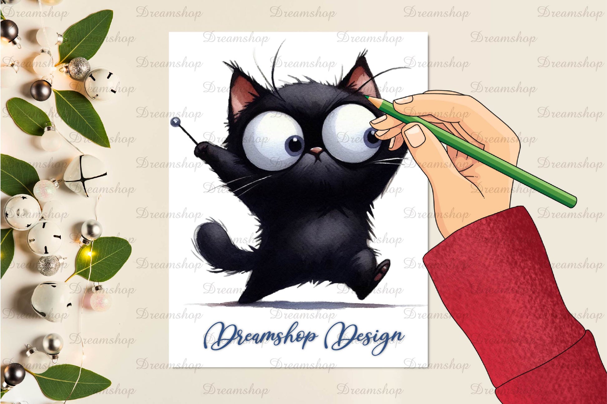 Funny Black Cats Cute Cat Clipart Bundle 1 - CraftNest - Digital Crafting and Art