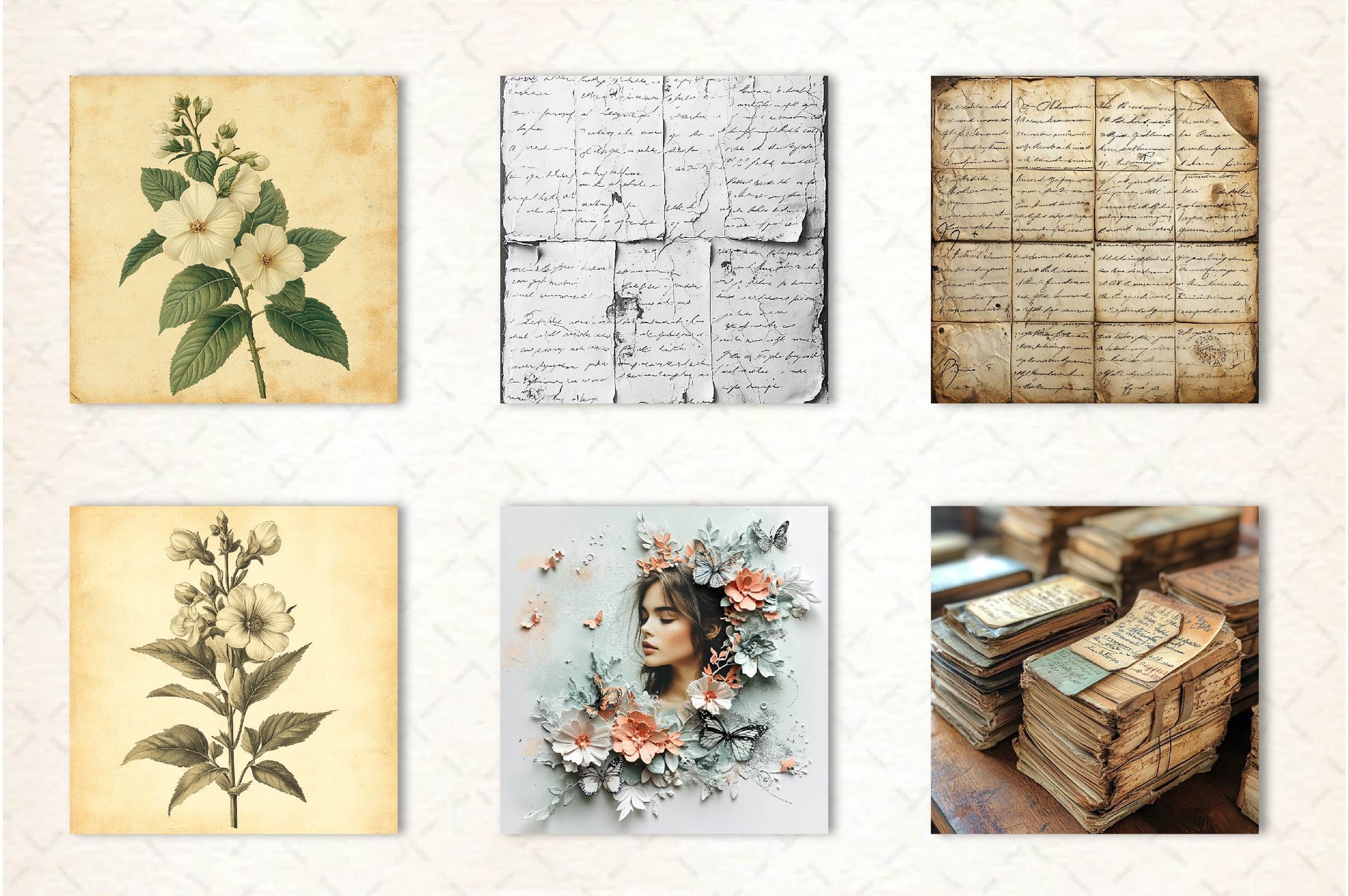 Vintage Ephemera Junk Journals - CraftNest - Digital Crafting and Art