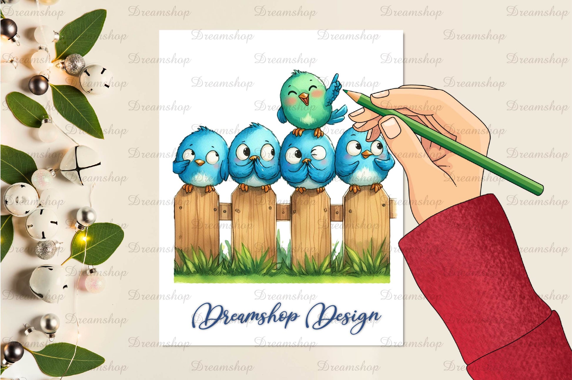 Funny Quirky Bird Clipart Bundle - CraftNest - Digital Crafting and Art