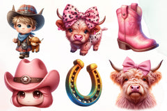 Cowboy Clipart Bundle - CraftNest - Digital Crafting and Art