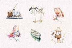 Springtime Activities Clipart Bundle - CraftNest - Digital Crafting and Art