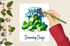 Vegetables Jarful Joys Clipart Bundle - CraftNest - Digital Crafting and Art