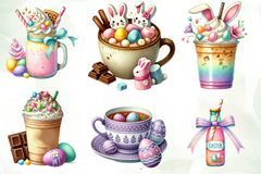 Easter Drinks Clipart Bundle - CraftNest - Digital Crafting and Art
