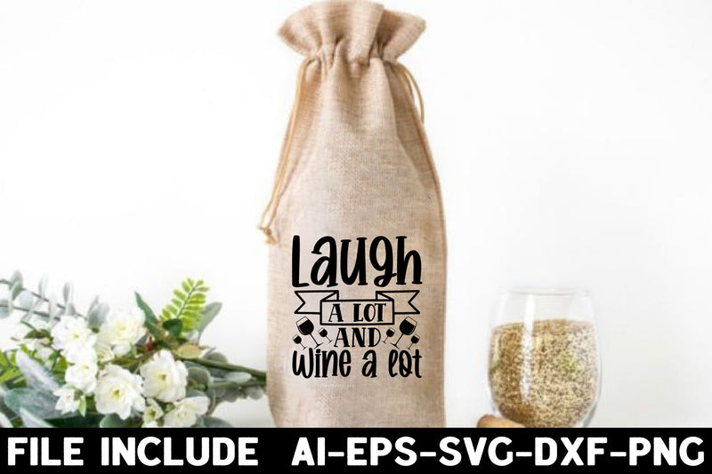 Wine Bag SVG Bundle - CraftNest - Digital Crafting and Art