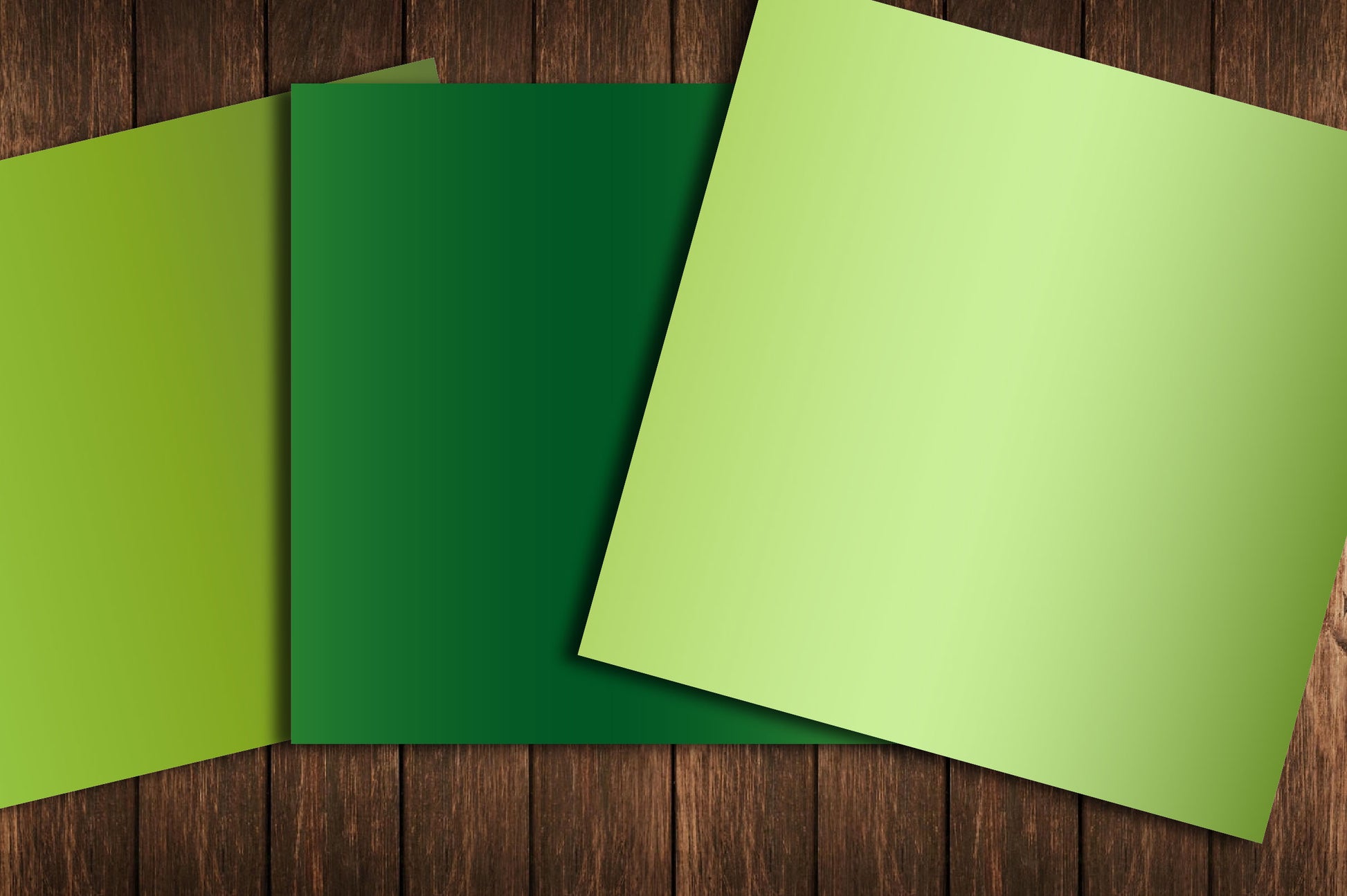 Green Digital Paper Bundle - CraftNest - Digital Crafting and Art