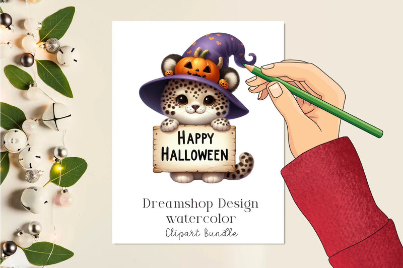 Halloween Animals Clipart Bundle 2 - CraftNest - Digital Crafting and Art