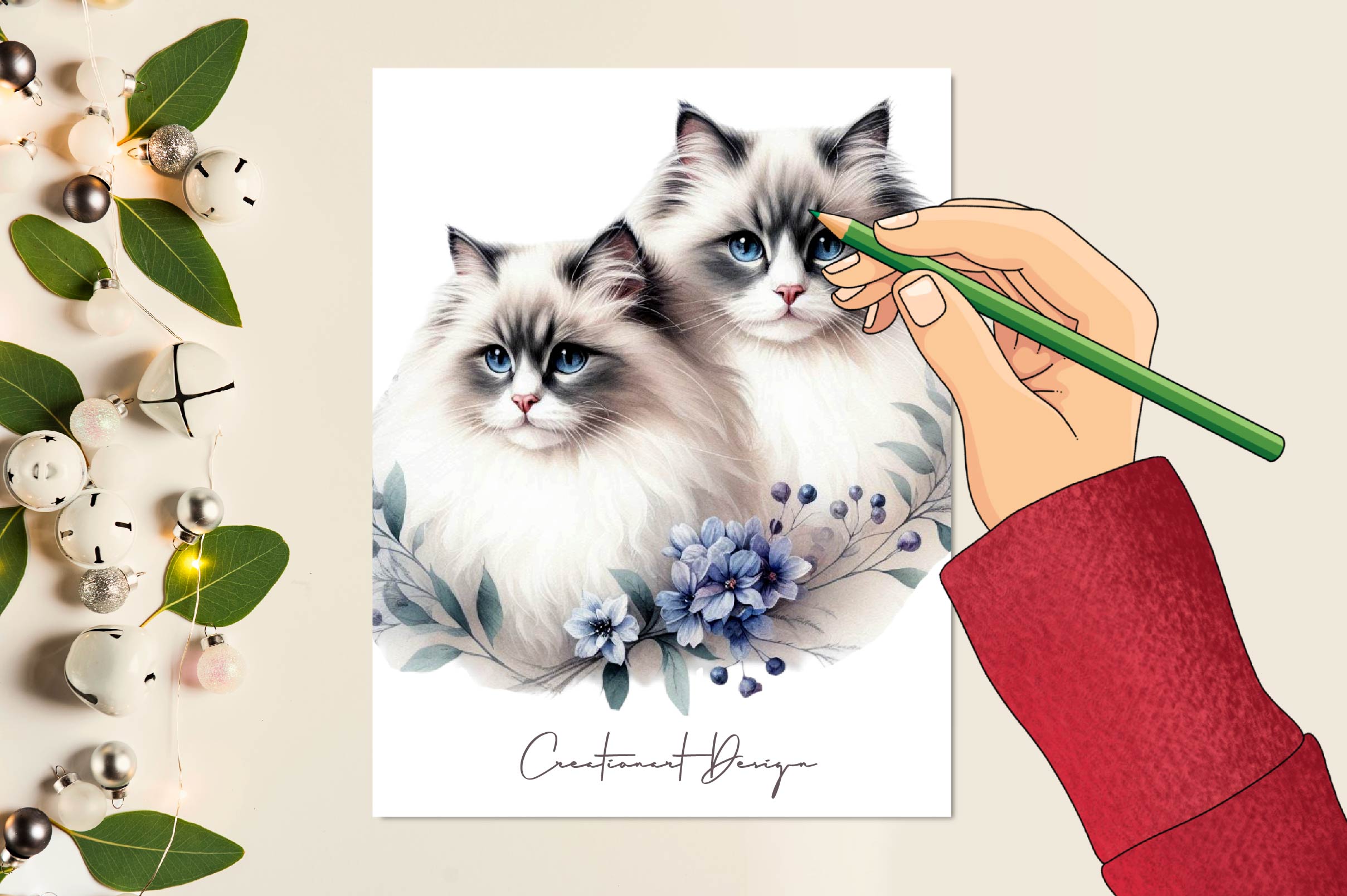 Ragdoll Cats Clipart Bundle - CraftNest - Digital Crafting and Art
