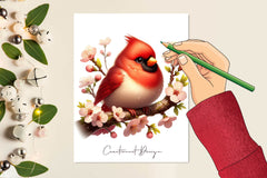 Winter Wonderland Cardinal Clipart Bundle - CraftNest - Digital Crafting and Art