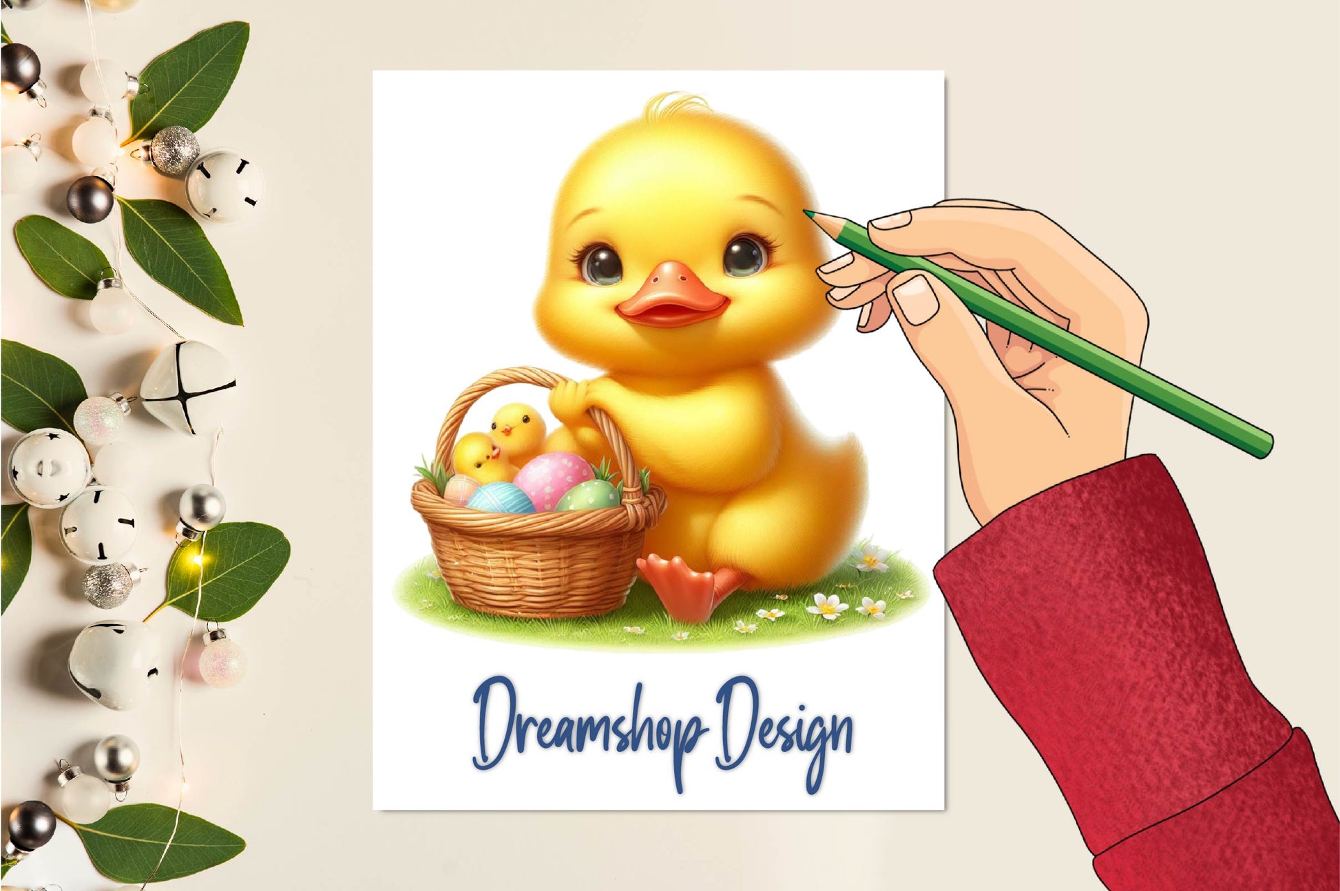 Spring Flowers Baby Ducks Clipart Bundle - CraftNest - Digital Crafting and Art