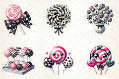 Valentine Lollipops Clipart Bundle - CraftNest - Digital Crafting and Art