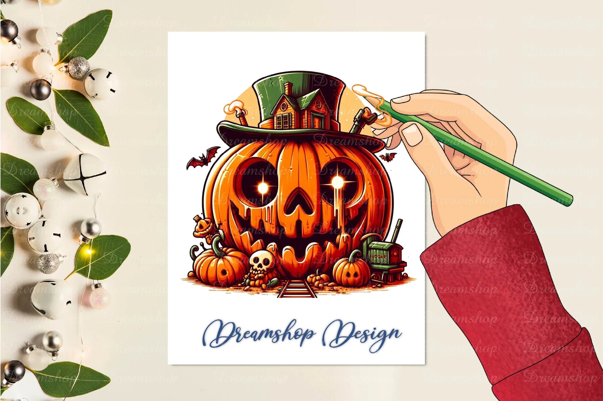 Horror Pumpkin Clipart Bundle - CraftNest - Digital Crafting and Art