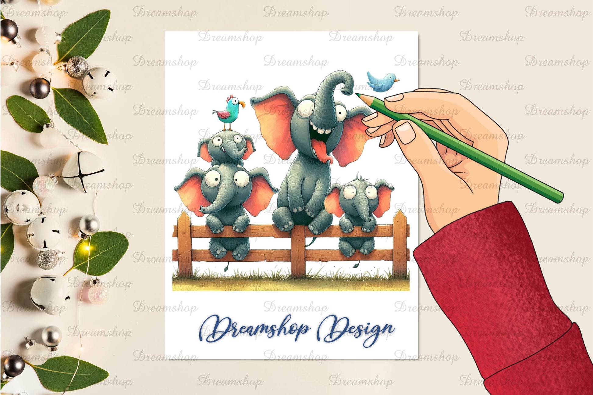 Cute Farm Animals Fence Clipart Bundle - CraftNest - Digital Crafting and Art