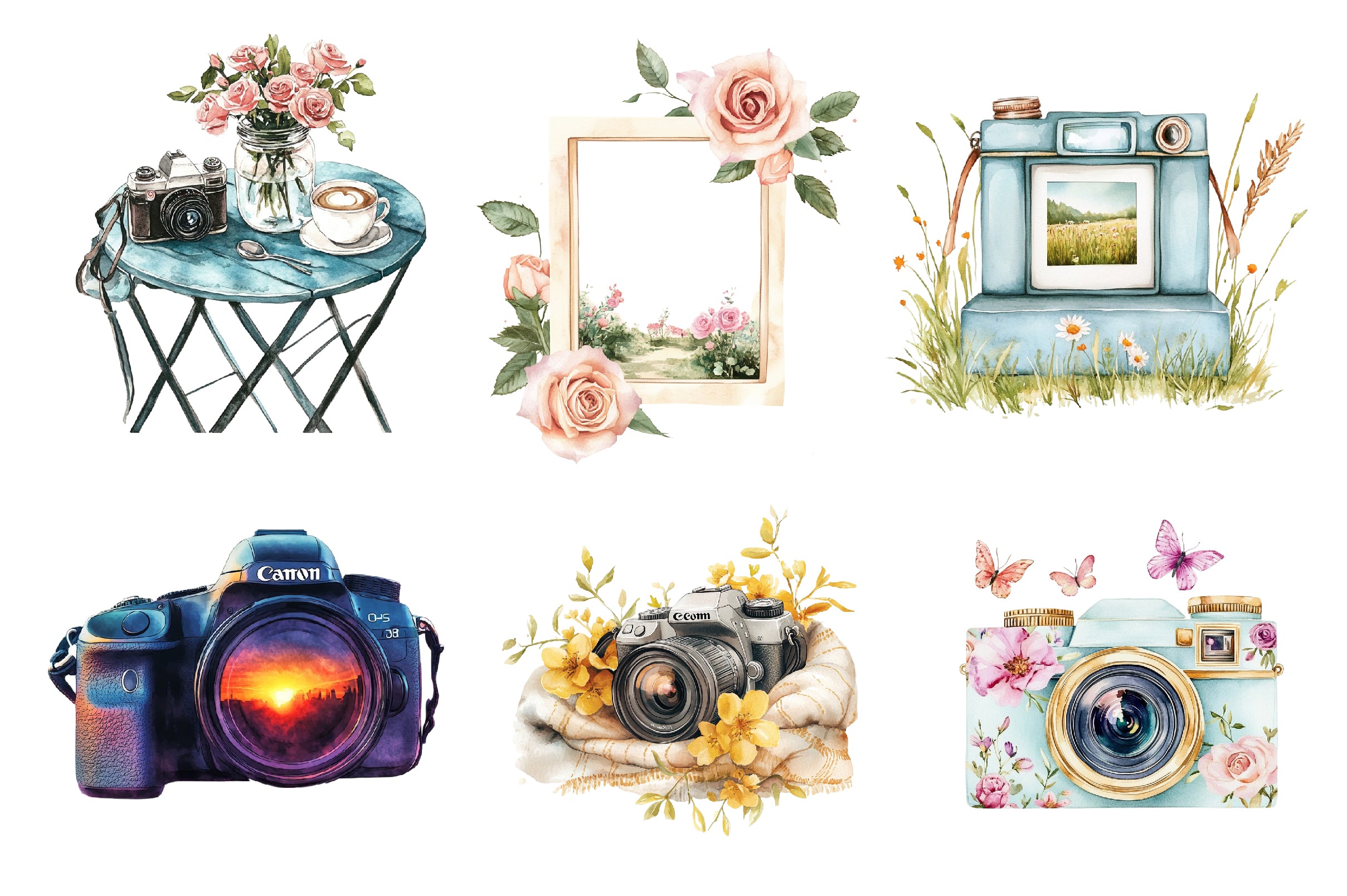 Spring Day Photography Clipart Bundle - CraftNest - Digital Crafting and Art