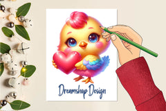 Cute Chicken Clipart Bundle - CraftNest - Digital Crafting and Art