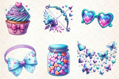 Coquette Valentines Day Clipart Bundle - CraftNest - Digital Crafting and Art
