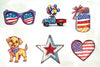 Patriotic Stars & Stripes Clipart Bundle