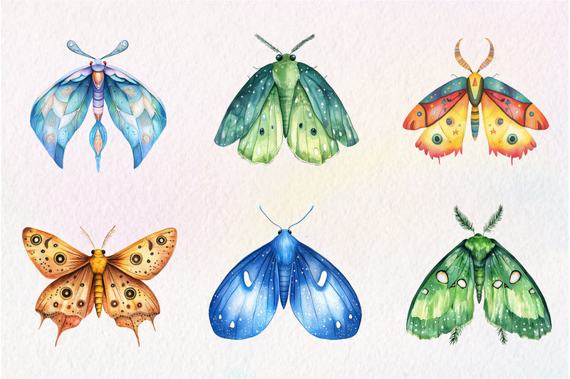 Butterfly Clipart Bundle 5 - CraftNest - Digital Crafting and Art