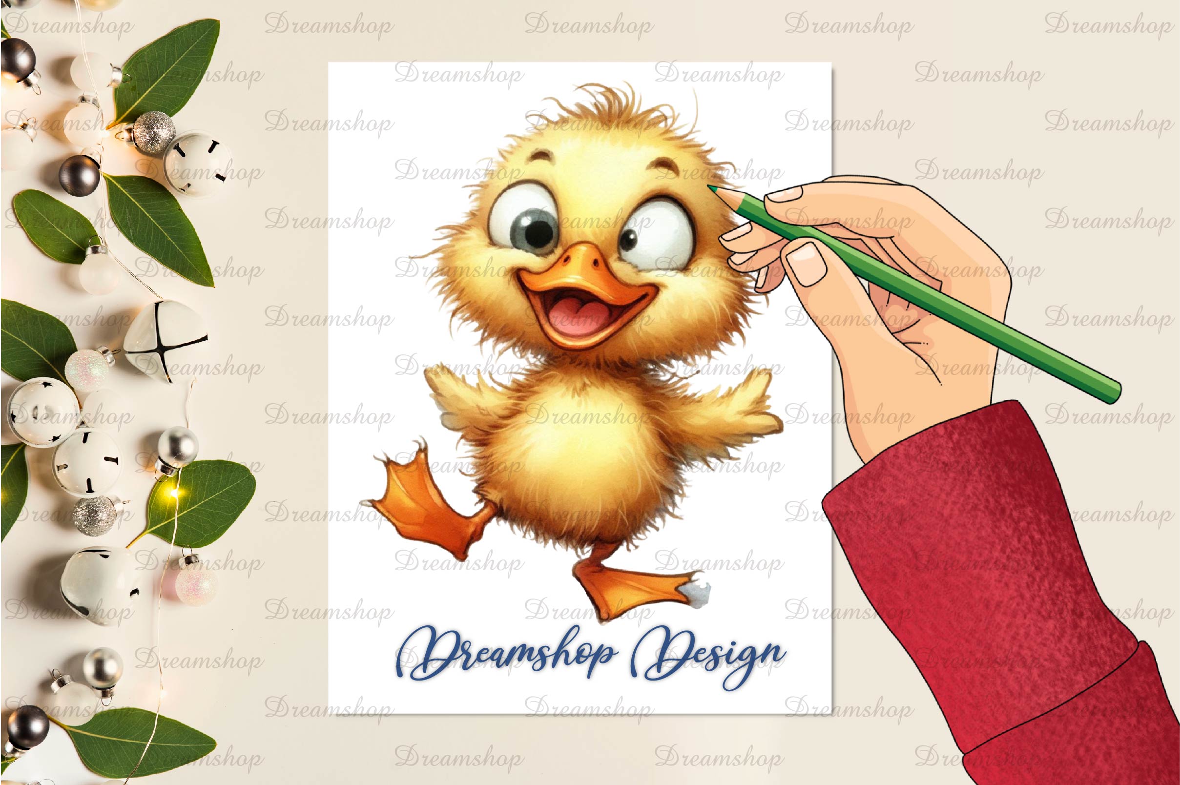 Funny Cute Duck Bird Clipart Bundle - CraftNest - Digital Crafting and Art
