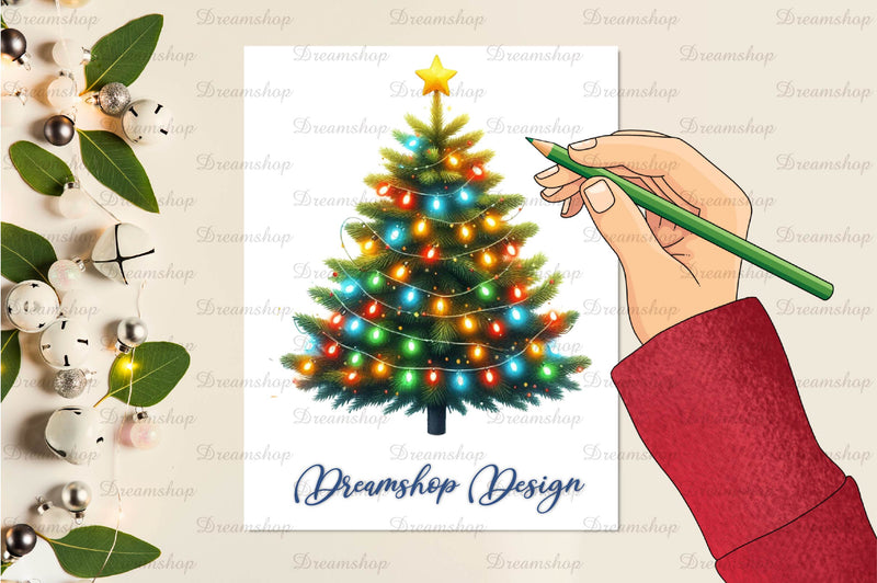 Christmas Tree Clipart Bundle 2 - CraftNest - Digital Crafting and Art