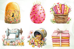 Easter Sewing Clipart Bundle - CraftNest - Digital Crafting and Art