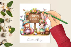 Easter Fairies Clipart Bundle - CraftNest - Digital Crafting and Art
