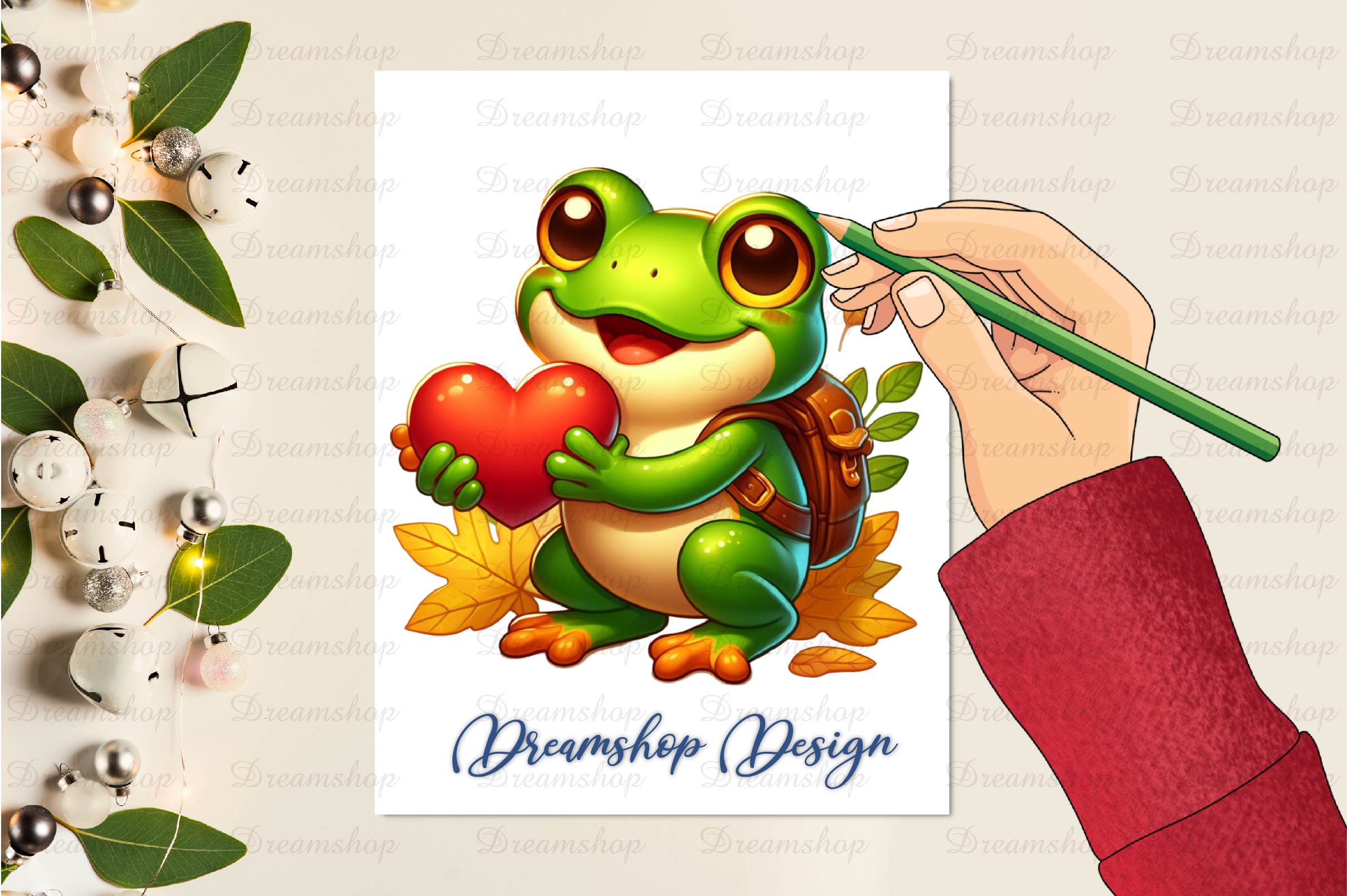 Autumn Frog Clipart Bundle - CraftNest - Digital Crafting and Art