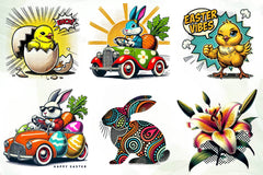 Easter Pop Art Clipart Bundle - CraftNest - Digital Crafting and Art