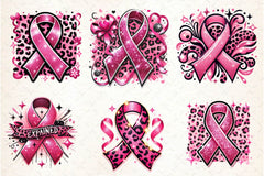 Breast Cancer Awareness Clipart Bundle 2 - CraftNest - Digital Crafting and Art
