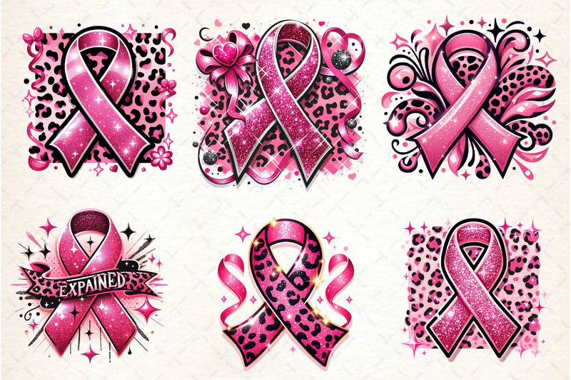 Breast Cancer Awareness Clipart Bundle 2 - CraftNest - Digital Crafting and Art