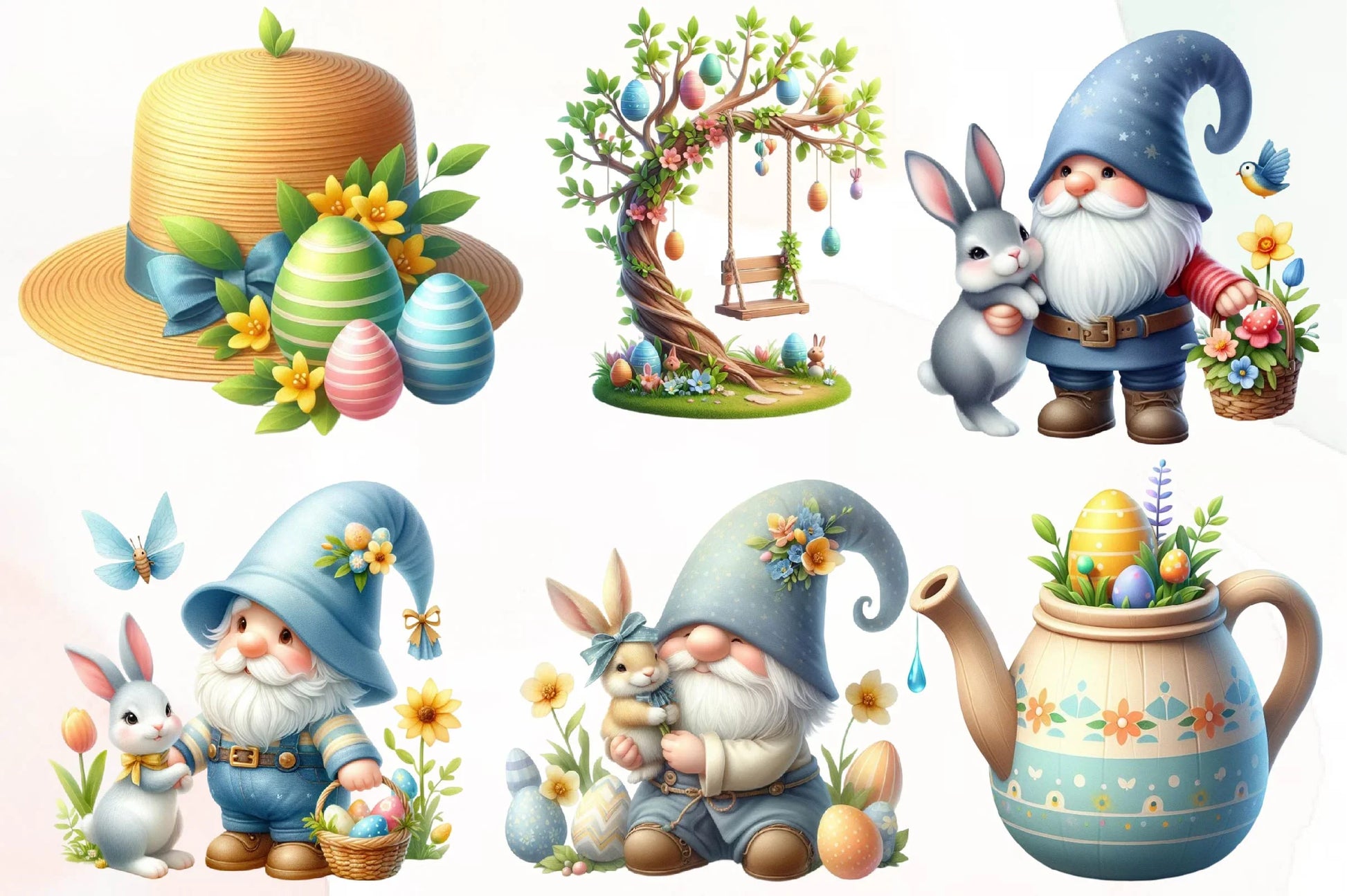 Spring Easter Clipart Bundle - CraftNest - Digital Crafting and Art