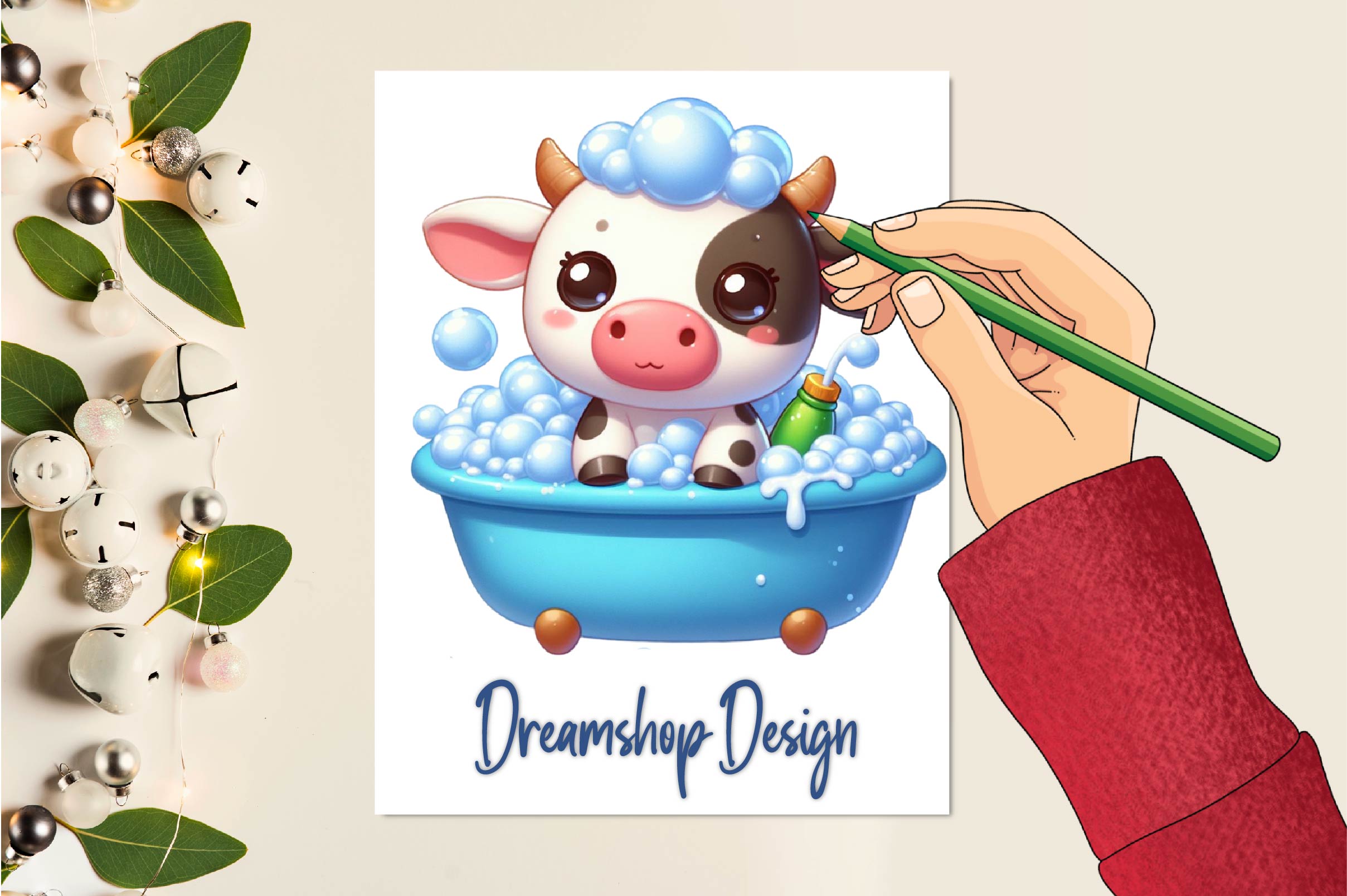 Cute Relaxing Animal Clipart Bundle - CraftNest - Digital Crafting and Art