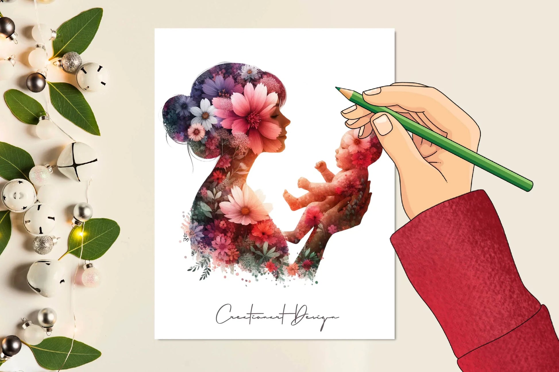 Mother Day Clipart Bundle - CraftNest - Digital Crafting and Art