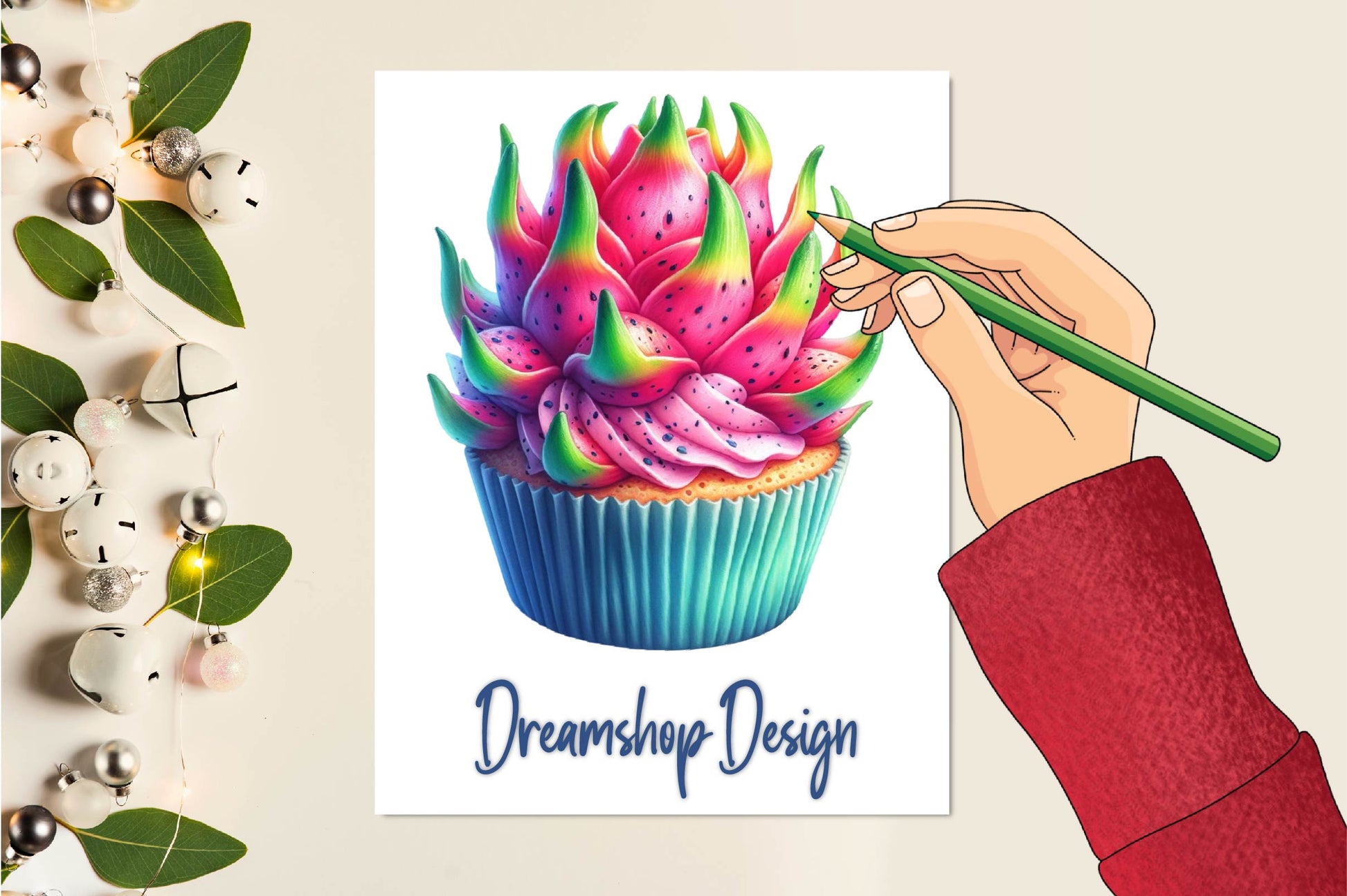 Yummy Cupcakes Set Clipart Bundle - CraftNest - Digital Crafting and Art