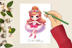 Ballet Fairy Princess Clipart Bundle - CraftNest - Digital Crafting and Art