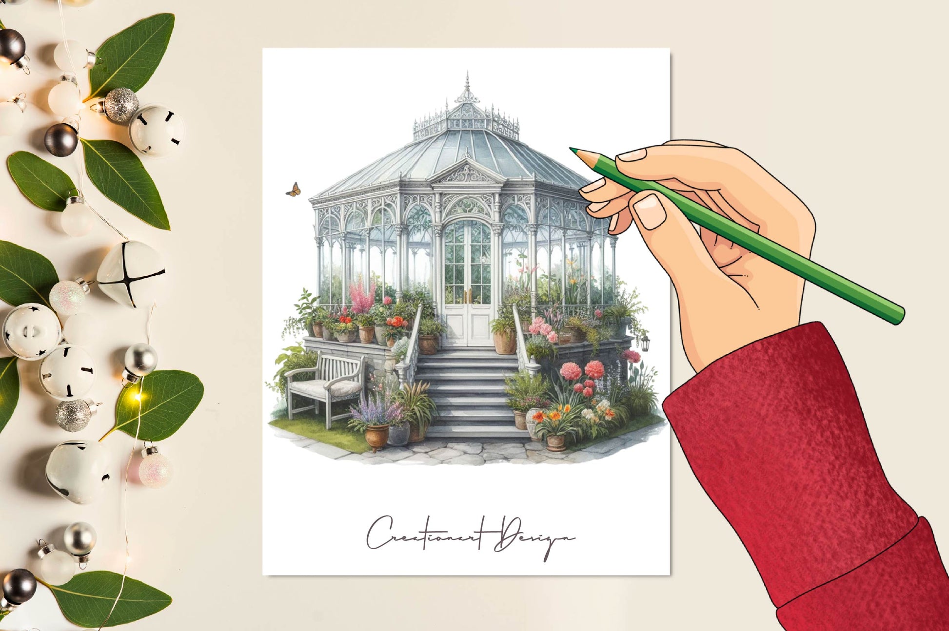 Greenhouse Gazebos Clipart Bundle - CraftNest - Digital Crafting and Art