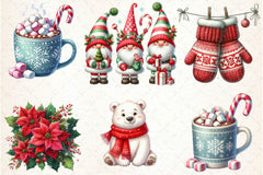 Winter Holiday Clipart Bundle - CraftNest - Digital Crafting and Art
