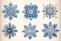 Snowflake Clipart Bundle 1 - CraftNest - Digital Crafting and Art