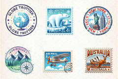 Passport Stamps Clipart Bundle - CraftNest - Digital Crafting and Art