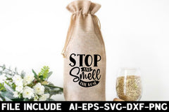 Wine Bag SVG Bundle - CraftNest - Digital Crafting and Art