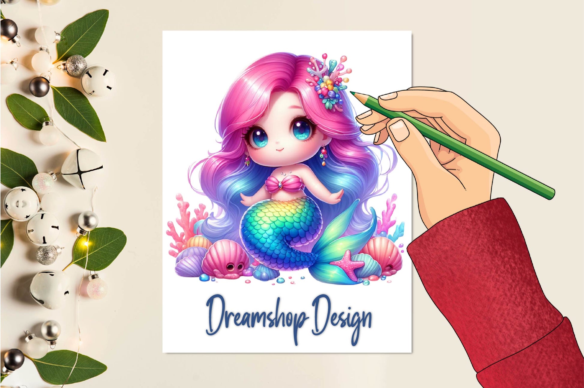 Mermaids Mermaid Clipart Bundle - CraftNest - Digital Crafting and Art