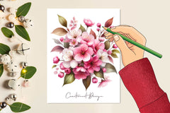 Blossom Bloom Clipart Bundle - CraftNest - Digital Crafting and Art