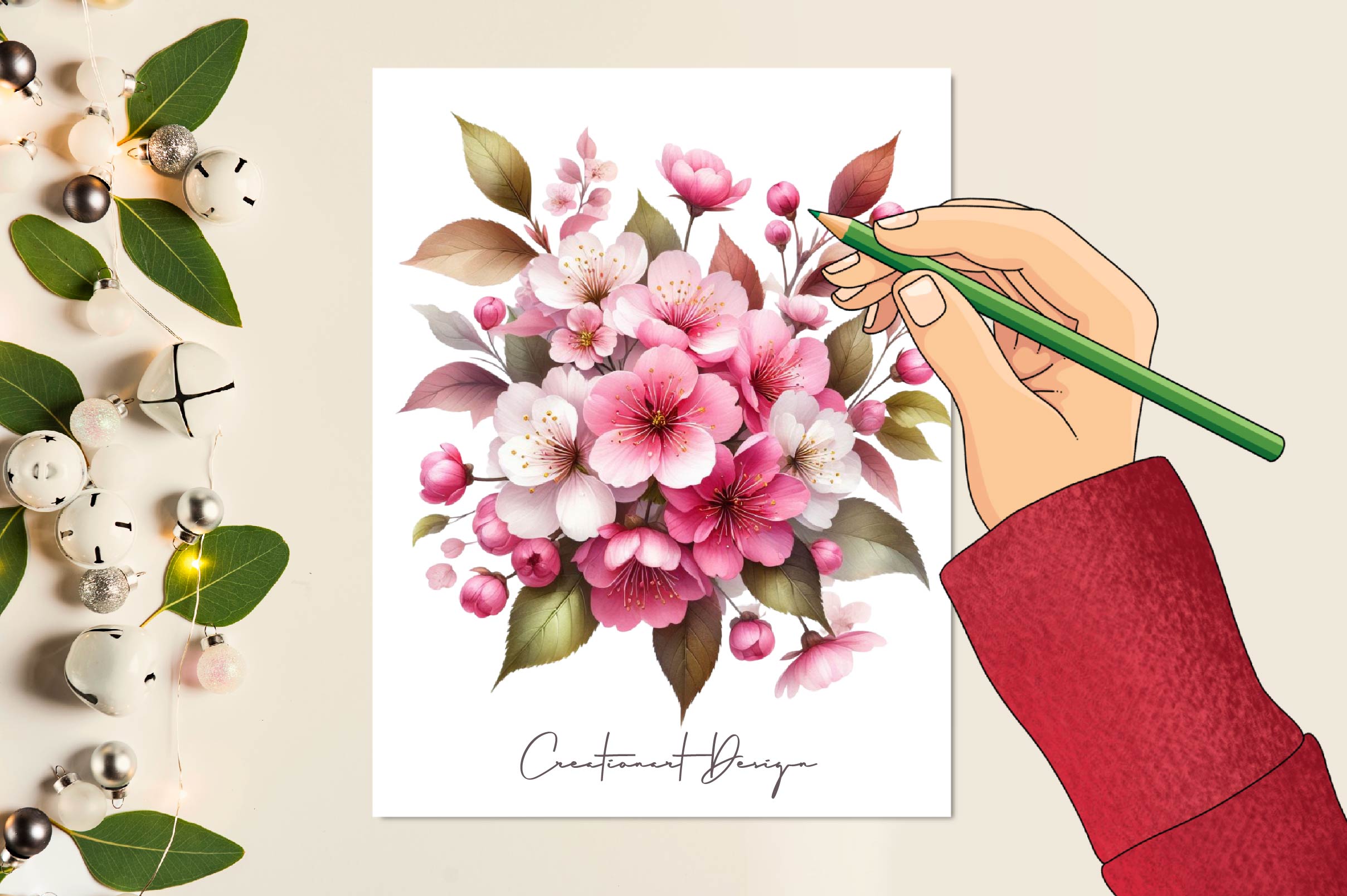 Blossom Bloom Clipart Bundle - CraftNest - Digital Crafting and Art