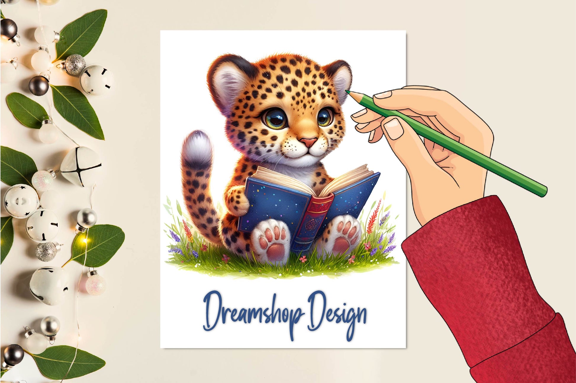 Animals Reading Book Clipart Bundle - CraftNest - Digital Crafting and Art