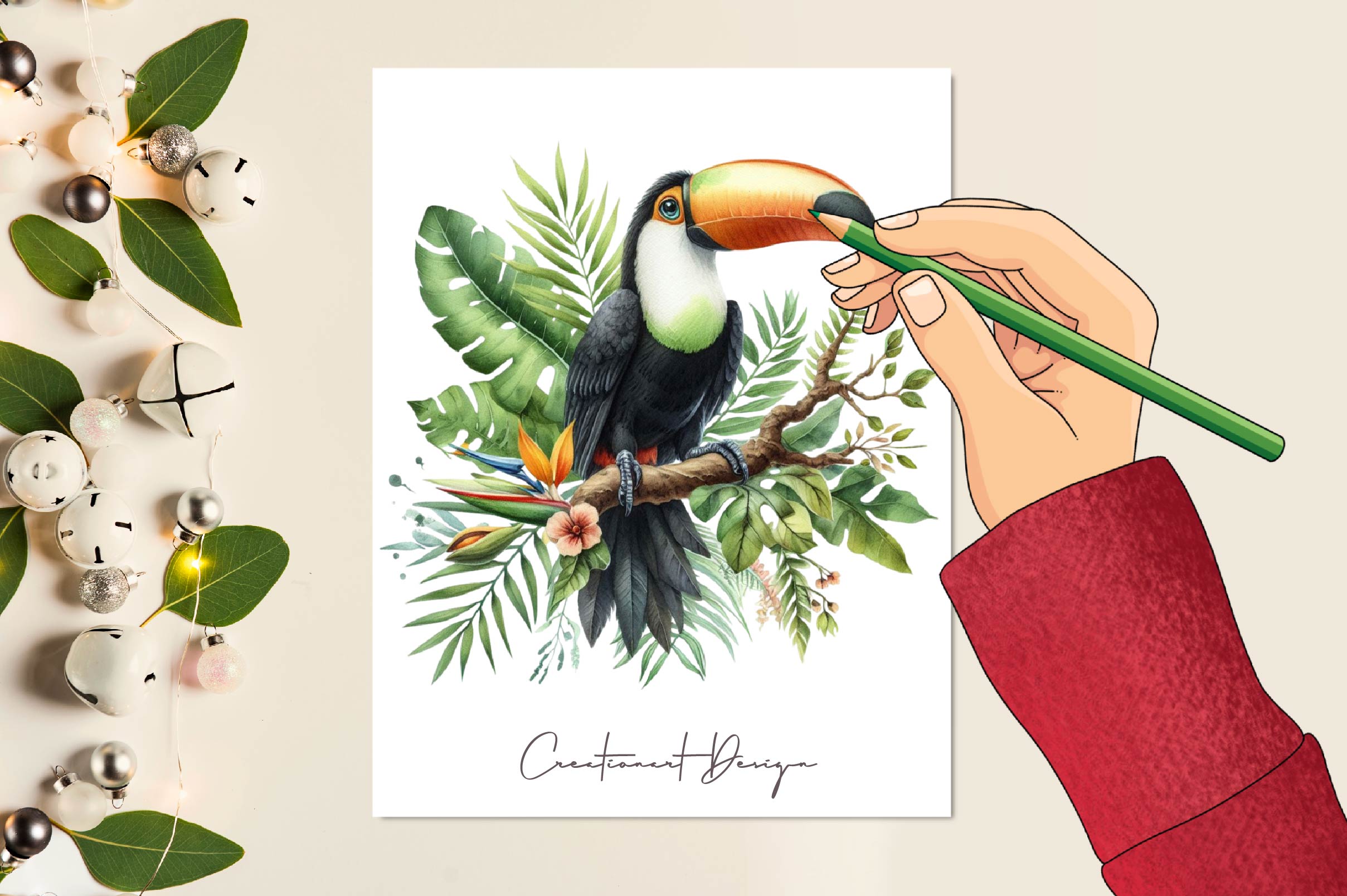 Toucans Clipart Bundle - CraftNest - Digital Crafting and Art