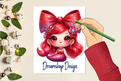 Cute Mermaid Clipart Bundle 1 - CraftNest - Digital Crafting and Art