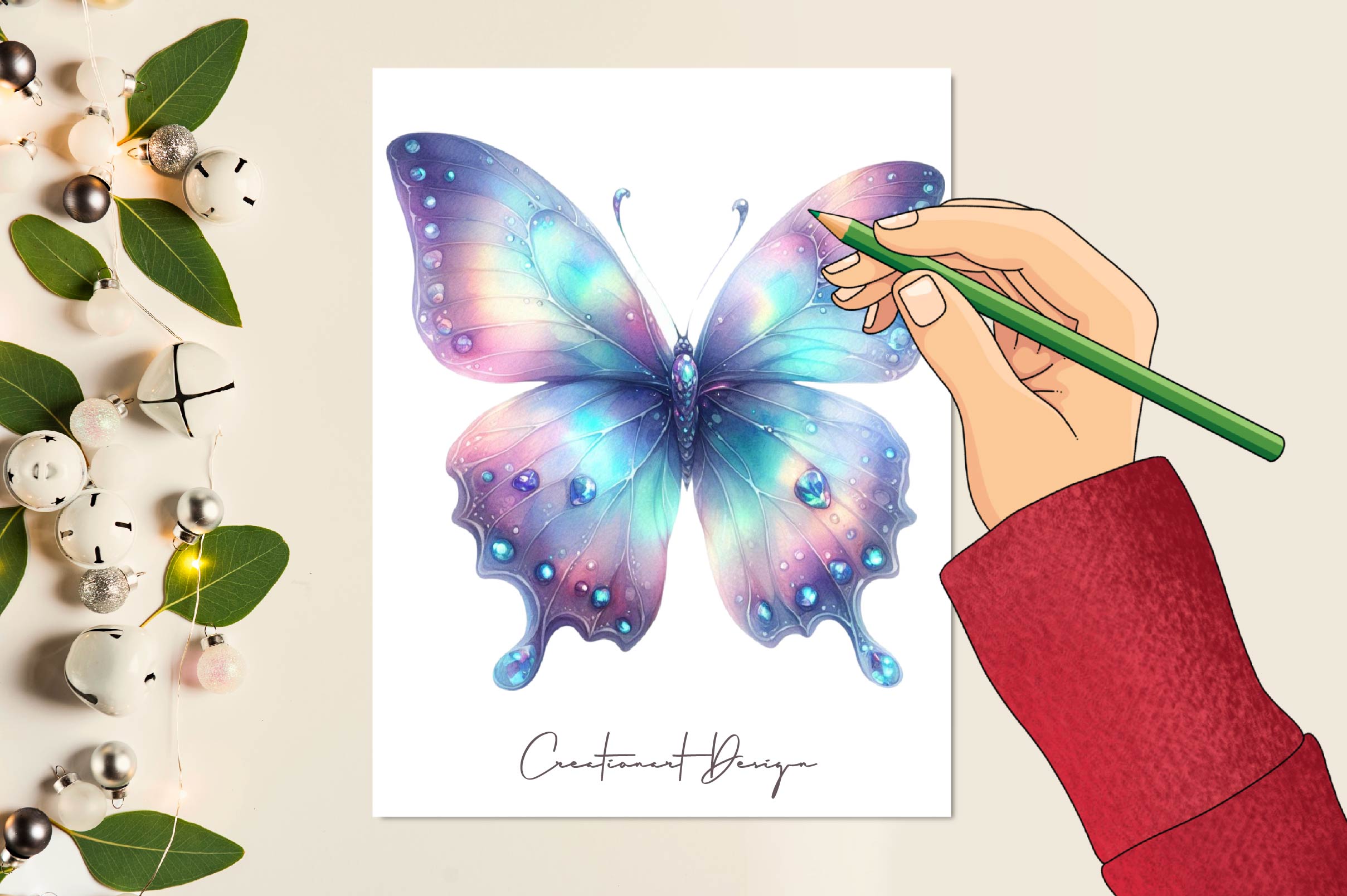 Mystical Moth Clipart Bundle - CraftNest - Digital Crafting and Art