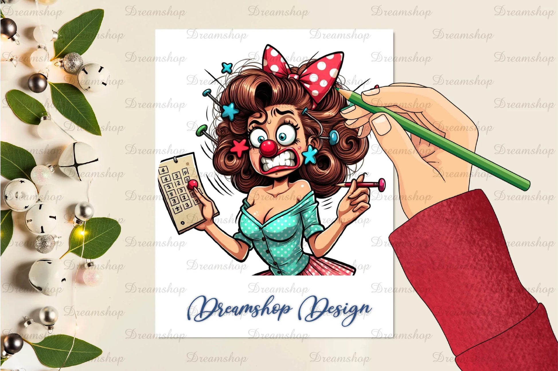 Pin Up Girl Clipart Bundle - CraftNest - Digital Crafting and Art
