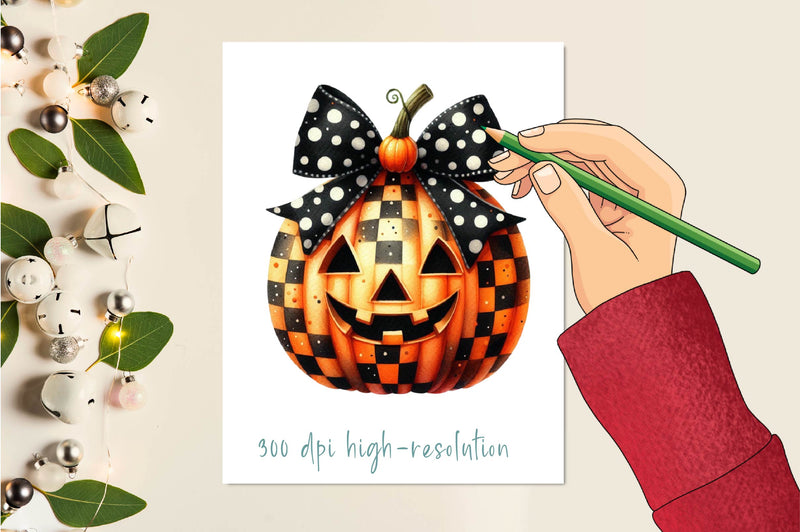 Fall Pumpkins Clipart Bundle - CraftNest - Digital Crafting and Art